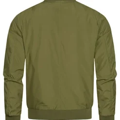Urban Classics Herren Bomber Übergangsjacke Oliv Grün -Deutschland Jack & Jones Verkaufs-Shop 16020233 2