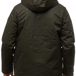 Seventyseven Lifestyle Herren Winter Jacke Kapuze 4-Pockets 1 Zip Tasche Olive Grün -Deutschland Jack & Jones Verkaufs-Shop 17094717 4