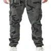 Urban Classics Herren Cargo Jogging Hose 6-Pockets Gummibund Grau Camouflage -Deutschland Jack & Jones Verkaufs-Shop 17094721