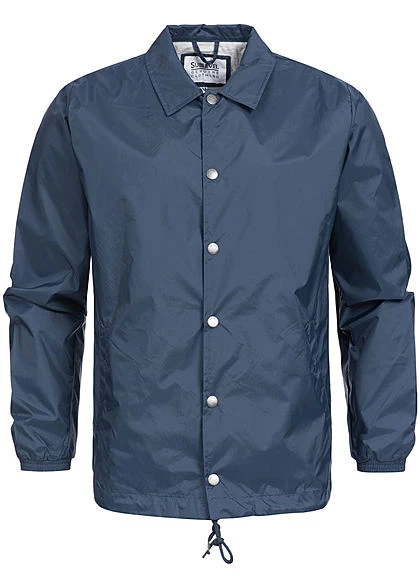 Eight2Nine Men Button Down Windbreaker Jacket By Sublevel Navy 3 Eight2Nine Men Button Down Windbreaker Jacket By Sublevel Navy