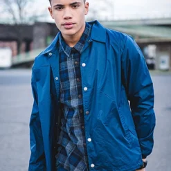 Eight2Nine Men Button Down Windbreaker Jacket By Sublevel Navy 11 Eight2Nine Men Button Down Windbreaker Jacket By Sublevel Navy -Deutschland Jack & Jones Verkaufs-Shop 18010211 4