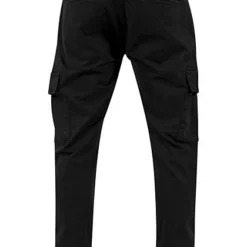Seventyseven Lifestyle Herren Cargo Hose 6-Pockets Schwarz -Deutschland Jack & Jones Verkaufs-Shop 18031082 4