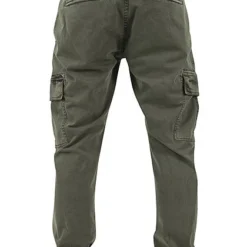 Urban Classics Herren Cargo Joggpants Stoffhose 6-Pockets Olive Grün Denim -Deutschland Jack & Jones Verkaufs-Shop 18031084 4 1