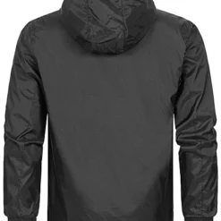 Urban Classics Herren Übergangsjacke Half Zip Kapuze Brusttasche Vorne Schwarz -Deutschland Jack & Jones Verkaufs-Shop 18031363 2