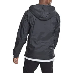 Urban Classics Herren Übergangsjacke Half Zip Kapuze Brusttasche Vorne Schwarz -Deutschland Jack & Jones Verkaufs-Shop 18031363 4