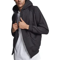 Urban Classics Herren Zip-Hoodie Mit Kängurutaschen Schwarz 7 Urban Classics Herren Zip-Hoodie Mit Kängurutaschen Schwarz -Deutschland Jack & Jones Verkaufs-Shop 19083621 2