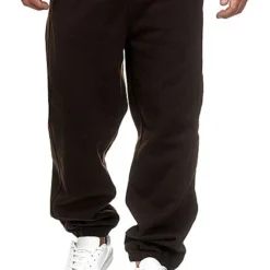 Urban Classics Herren Basic Jogginghose Sweatpants Mit 3-Pockets Braun