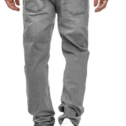 Urban Classics Herren Stretch Denim Jeans 5-Pockets Grau -Deutschland Jack & Jones Verkaufs-Shop 19094065 3