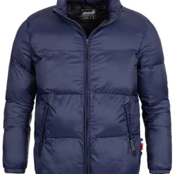 Hailys Herren Nylon Winter Steppjacke 2-Pockets Navy Blau