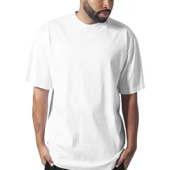 Urban Classics Herren Oversized Basic T-Shirt Weiss