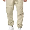 Urban Classics Herren Cargo Stoffhose Jogging Pants 6-Pockets Concrete Beige -Deutschland Jack & Jones Verkaufs-Shop 20031093