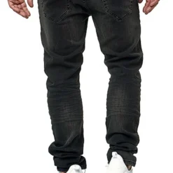 ONLY & SONS Herren NOOS Jeans Hose Slim Fit 5-Pockets Washed Schwarz Denim -Deutschland Jack & Jones Verkaufs-Shop 20031349 3