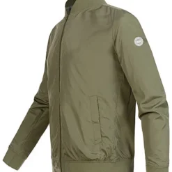 Jack & Jones Jack And Jones Herren Leichte Bomber Jacke 2-Pockets Breiter Bund Dusty Oliv Grün -Deutschland Jack & Jones Verkaufs-Shop 20073551 3