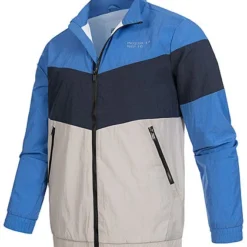 Hailys Herren Colorblock Arrow Trainingsjacke 2-Pockets Royal Blau Navy Grau -Deutschland Jack & Jones Verkaufs-Shop 20073626 2
