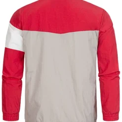 Hailys Herren Colorblock Arrow Trainingsjacke 2-Pockets Rot Grau Weiss -Deutschland Jack & Jones Verkaufs-Shop 20073633 4