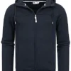 Hailys Herren Struktur Zip Hoodie Kapuze Zipper 2-Pockets Hoher Kragenverschluss Navy 1 Hailys Herren Struktur Zip Hoodie Kapuze Zipper 2-Pockets Hoher Kragenverschluss Navy -Deutschland Jack & Jones Verkaufs-Shop 20084003