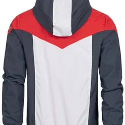 Sublevel Herren Colorblock Trainingsjacke Mit Kapuze 2-Pockets Navy Blau Weiss Rot -Deutschland Jack & Jones Verkaufs-Shop 20084049 2