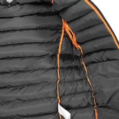 Brave Soul Herren Winter Steppjacke Kapuze 2-Pockets Unicolor Schwarz -Deutschland Jack & Jones Verkaufs-Shop 20094331 4