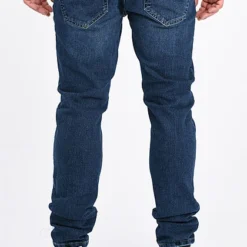 ONLY & SONS Herren Slim Fit Jeans Hose 5-Pockets Black Denim Dunkel Blau -Deutschland Jack & Jones Verkaufs-Shop 20110224 2