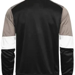 Sublevel Herren Trikot Zip Jacke Colorblock Look 2-Pockets Schwarz -Deutschland Jack & Jones Verkaufs-Shop 21020384 2