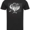 Mister Tee Herren T-Shirt Pray 3.0 Hand Print Schwarz -Deutschland Jack & Jones Verkaufs-Shop 21031388