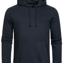 Brave Soul Herren Hoodie Kanguru Tasche Unicolor Rich Navy Blau