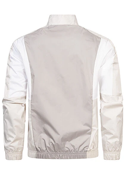 Jack & Jones Jack And Jones Herren Leichte Jacke 2-Pockets Colorblock Print Glacier Grau 5 Jack & Jones Jack And Jones Herren Leichte Jacke 2-Pockets Colorblock Print Glacier Grau – Bild 3