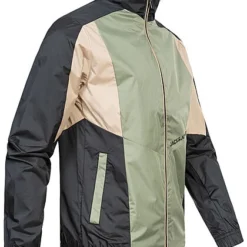 Jack & Jones Jack And Jones Herren Leichte Jacke 2-Pockets Colorblock Print Sea Spray Grün -Deutschland Jack & Jones Verkaufs-Shop 21063180 1