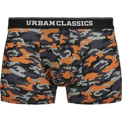 Urban Classics Herren 3-er Pack Boxer Shorts Blau Camo & Orange & Schwarz -Deutschland Jack & Jones Verkaufs-Shop 21063253 3