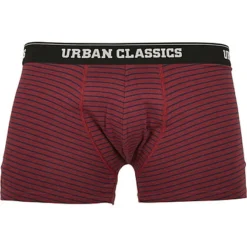 Urban Classics Herren 3-er Pack Boxer Shorts Streifen Bottle Grün & Rot & Weiss -Deutschland Jack & Jones Verkaufs-Shop 21063256 3