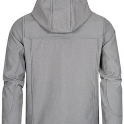 Eight2Nine Herren Softshell Jacke Mit Kapuze 2-Pockets Tunnelzug Am Saum Grau Schwarz -Deutschland Jack & Jones Verkaufs-Shop 21083766 4