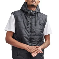 Lowrider Herren Weste Gefüttert Mit Kapuze 2-Pockets Zipper Schwarz 11 Lowrider Herren Weste Gefüttert Mit Kapuze 2-Pockets Zipper Schwarz -Deutschland Jack & Jones Verkaufs-Shop 21088249 4
