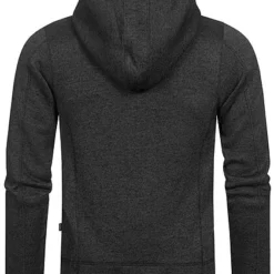 Lowrider Herren Melange Zip-Hoodie Kapuze 2-Pockets Schwarz -Deutschland Jack & Jones Verkaufs-Shop 21088250 2