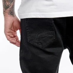 Hailys Herren Slim Fit Jeans Hose 5-Pockets Schwarz Denim -Deutschland Jack & Jones Verkaufs-Shop 21092020 4