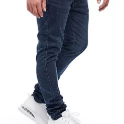 Indicode Herren Jeans Hose 5-Pockets Navy Blau -Deutschland Jack & Jones Verkaufs-Shop 21110116 2