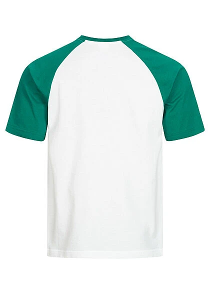 Champion Herren T-Shirt Stranger Things Hawkins Print Und Aufnäher Weiss Grün 4 Champion Herren T-Shirt Stranger Things Hawkins Print Und Aufnäher Weiss Grün – Bild 2