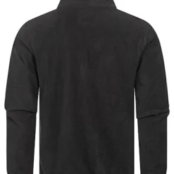 Jack & Jones Jack And Jones Herren Basic Fleece Jacke Mit Stehkragen Unicolor Schwarz -Deutschland Jack & Jones Verkaufs-Shop 21110363 2