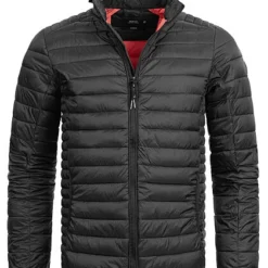 Indicode Herren Übergangsjacke Mit Stehkragen 2-Pockets Schwarz