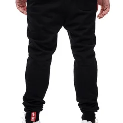 Alpha Industries Herren Basic Jogginghose Mit Logo Print 3-Pockets Schwarz -Deutschland Jack & Jones Verkaufs-Shop 22010187 2
