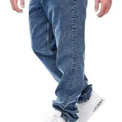 ONLY & SONS Herren NOOS Loose Fit Jeans Hose 5-Pockets Blau Denim