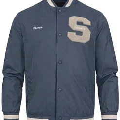 ONLY & SONS Herren College Varsity Jacke Mit 2 Taschen & Rippblenden Big Dipper Blau -Deutschland Jack & Jones Verkaufs-Shop 22020069 1