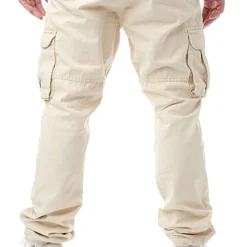 Indicode Herren Cargo Jeans Hose Inkl. Gürtel 6-Pockets Nebel Beige 8 Indicode Herren Cargo Jeans Hose Inkl. Gürtel 6-Pockets Nebel Beige -Deutschland Jack & Jones Verkaufs-Shop 22030955 2
