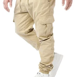 Urban Classics Herren Cargo Jogging Hose 6-Pockets Unionbeige