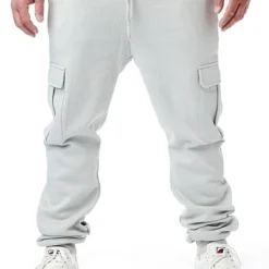 Urban Classics Herren Hose Jogging Cargohose Lightasphalt Hell Grau -Deutschland Jack & Jones Verkaufs-Shop 22031004 1