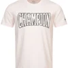Champion Herren T-Shirt Mit Logo Patches Beige Schwarz -Deutschland Jack & Jones Verkaufs-Shop 22040824