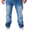 Seventyseven Lifestyle Herren Jeans Hose Mit 5-Pockets Washed Look Blau -Deutschland Jack & Jones Verkaufs-Shop 22057291