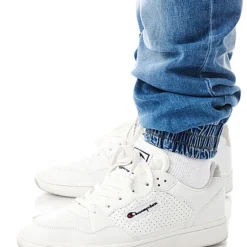 Seventyseven Lifestyle Herren Jeans Hose Mit 5-Pockets Washed Look Blau -Deutschland Jack & Jones Verkaufs-Shop 22057291 3