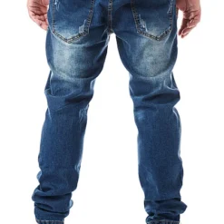 Seventyseven Lifestyle Herren Jeans Hose Mit 5-Pockets Destroyed Look Dunkel Blau 9 Seventyseven Lifestyle Herren Jeans Hose Mit 5-Pockets Destroyed Look Dunkel Blau -Deutschland Jack & Jones Verkaufs-Shop 22057292 3