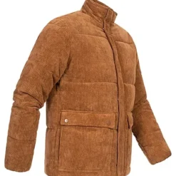 ONLY & SONS Herren Cord-Jacke Steppjacke Mit 2-Pockets Partridge Braun -Deutschland Jack & Jones Verkaufs-Shop 22090157 2