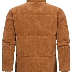 ONLY & SONS Herren Cord-Jacke Steppjacke Mit 2-Pockets Partridge Braun -Deutschland Jack & Jones Verkaufs-Shop 22090157 3